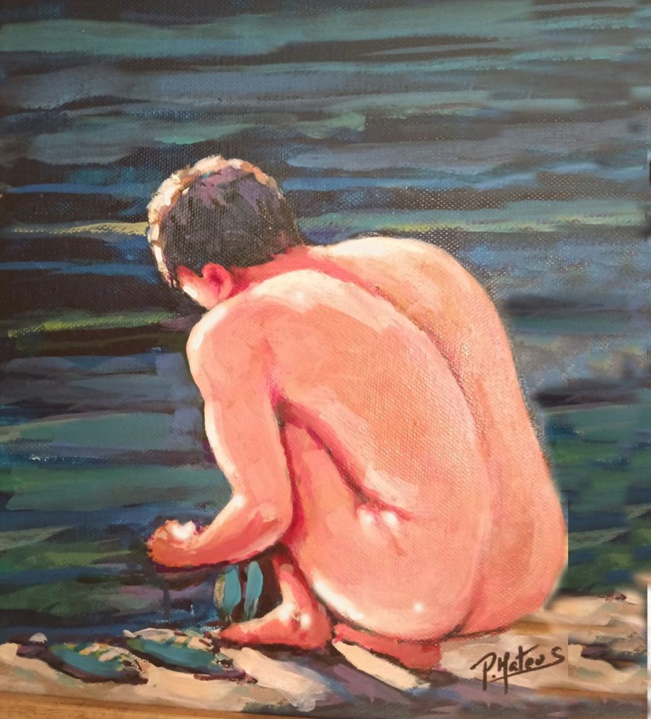 JOVEN PESCANDO